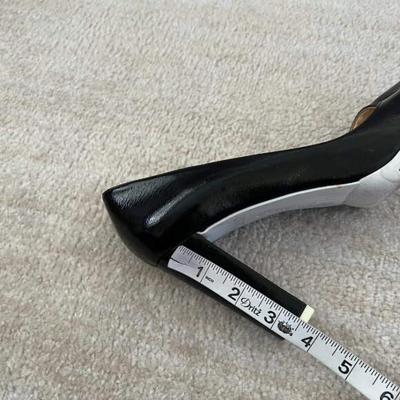 Nine West Edrica Black Platform Chunky High Heels Shoes 9.5 - Picture 11 of 12